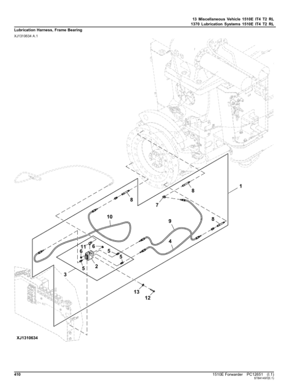 John Deere 1510E IT4 T2 Forwarders (SN 003213 – 003569) Parts Catalog Manual John Deere 1510E IT4 T2 Forwarders (SN 003213 – 003569) Parts Catalog Manual - Image 4