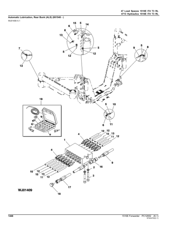 John Deere 1510E IT4 T3 Forwarders (SN 003212 – 003569) Parts Catalog Manual John Deere 1510E IT4 T3 Forwarders (SN 003212 – 003569) Parts Catalog Manual - Image 2