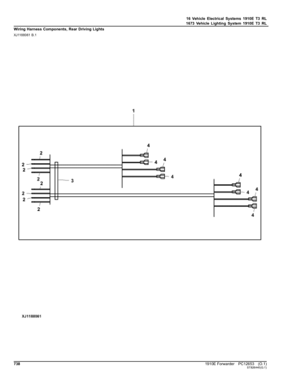 John Deere 1910E T3 Forwarders (SN 001468-001883) Parts Catalog Manual John Deere 1910E T3 Forwarders (SN 001468-001883) Parts Catalog Manual - Image 4