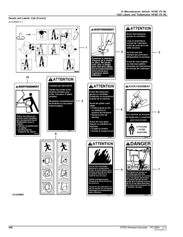 John Deere 1070E IT4 Wheeled Harvesters Catalog Manual John Deere 1070E IT4 Wheeled Harvesters Catalog Manual - Image 2