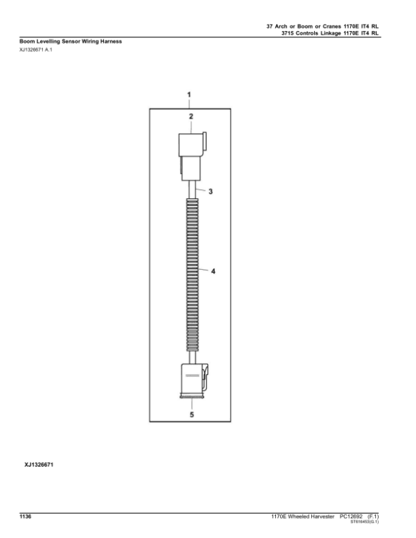 John Deere 1170E IT4 Wheeled Harvesters Parts Catalog Manual John Deere 1170E IT4 Wheeled Harvesters Parts Catalog Manual - Image 3
