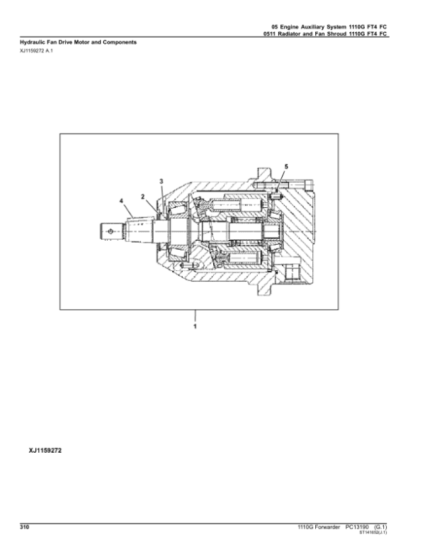 John Deere 1110G FT4 FFC Forwarders Parts Catalog Manual John Deere 1110G FT4 FFC Forwarders Parts Catalog Manual - Image 4