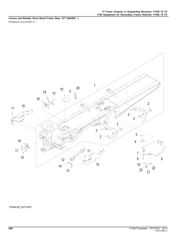 John Deere 1110G T2 FFC Forwarders Parts Catalog Manual John Deere 1110G T2 FFC Forwarders Parts Catalog Manual - Image 3
