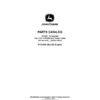 John Deere 1510G T2 FFC Forwarders (SN C003601-004180) Parts Catalog Manual