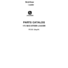John Deere 170 Skid Steers Parts Catalog Manual