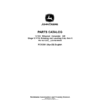 John Deere 1270G 8W Wheeled Harvesters Parts Catalog Manual John Deere 1270G 8W Wheeled Harvesters Parts Catalog Manual