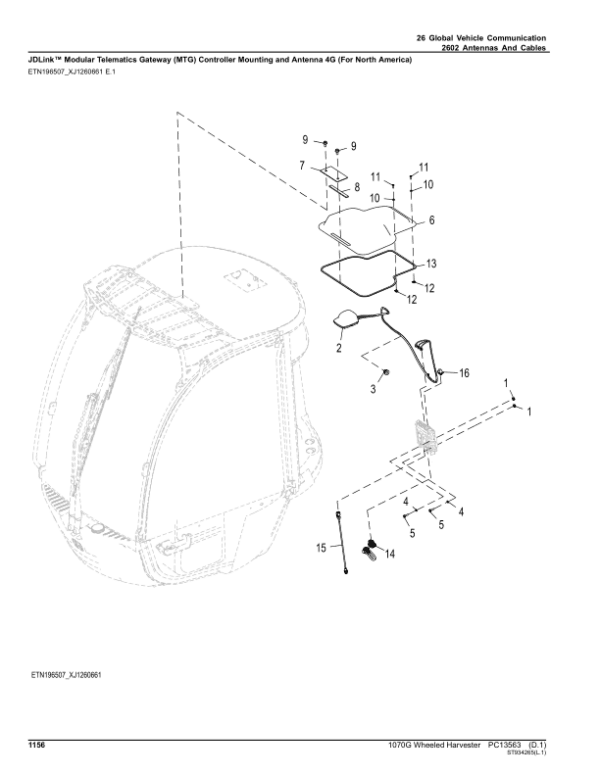 John Deere 1070G Forwarders Parts Catalog Manual John Deere 1070G Forwarders Parts Catalog Manual - Image 4