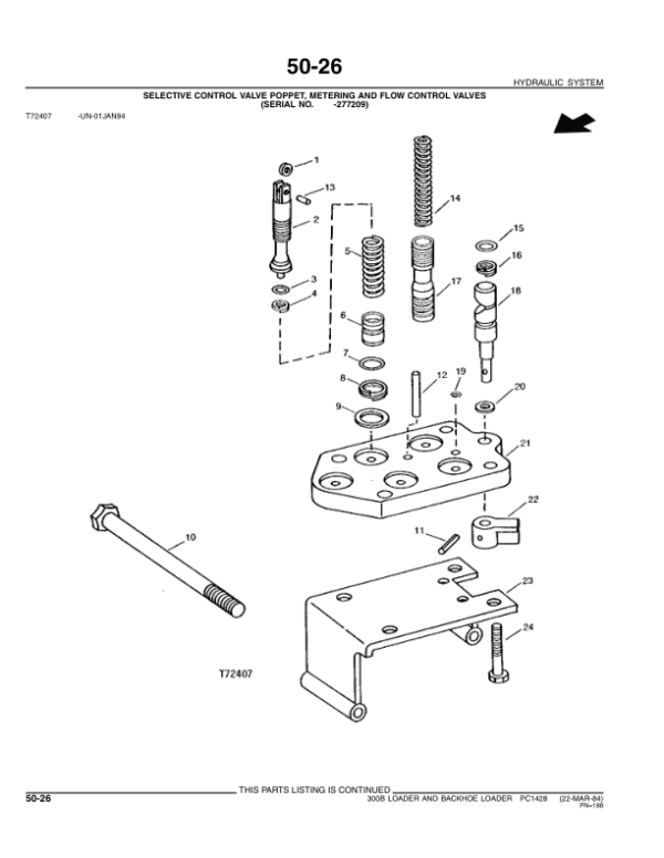 John Deere 300B Backhoes Parts Catalog Manual John Deere 300B Backhoes Parts Catalog Manual - Image 2