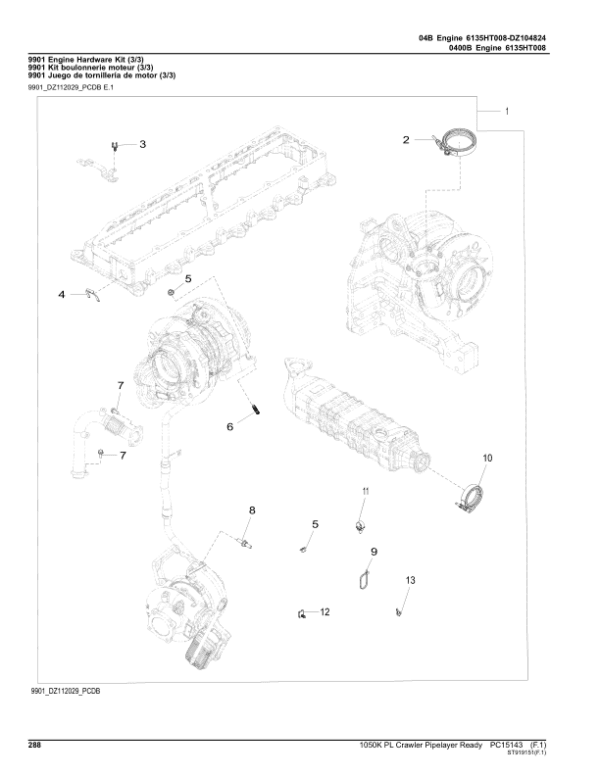 John Deere 1050K PL Crawler Loaders Parts Catalog Manual John Deere 1050K PL Crawler Loaders Parts Catalog Manual - Image 4