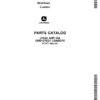 John Deere 24A Skid Steers Parts Catalog Manual