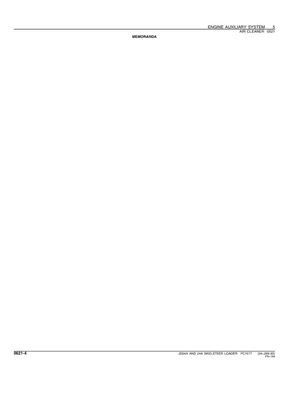 John Deere 24A Skid Steers Parts Catalog Manual John Deere 24A Skid Steers Parts Catalog Manual - Image 4