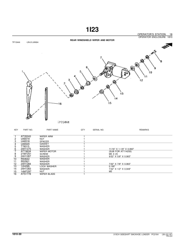 John Deere 315CH Backhoes Parts Catalog Manual John Deere 315CH Backhoes Parts Catalog Manual - Image 2