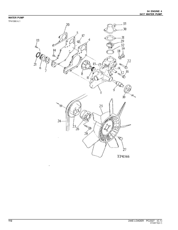 John Deere 244E Loaders Parts Catalog Manual John Deere 244E Loaders Parts Catalog Manual - Image 4