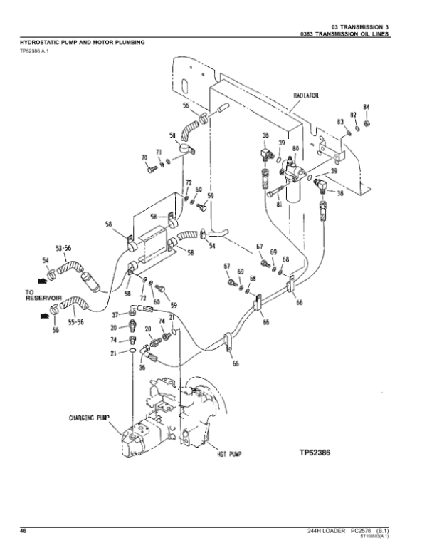 John Deere 244H Loaders Parts Catalog Manual John Deere 244H Loaders Parts Catalog Manual - Image 3
