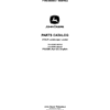 John Deere 210LE Landscape Loaders Parts Catalog Manual
