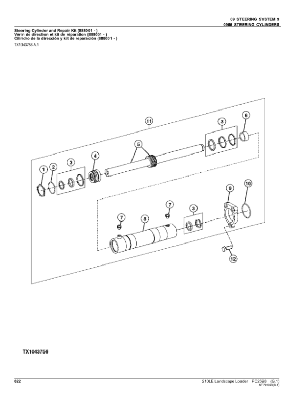 John Deere 210LE Landscape Loaders Parts Catalog Manual John Deere 210LE Landscape Loaders Parts Catalog Manual - Image 3