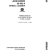 John Deere 300A Backhoes Parts Catalog Manual
