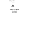 John Deere 2350, 2550 Tractors Parts Catalog Manual