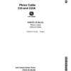 John Deere 230, 230A Attachments (See description) Parts Catalog Manual