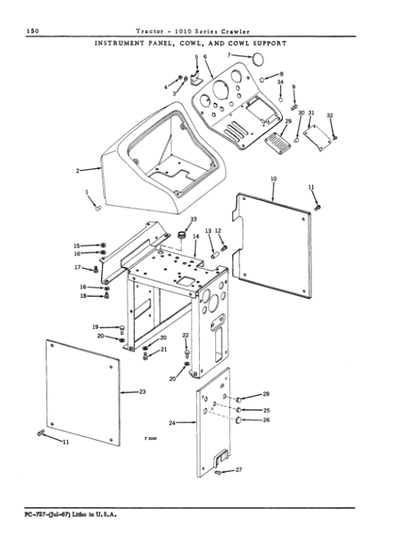 John Deere 1010 Crawlers Parts Catalog Manual John Deere 1010 Crawlers Parts Catalog Manual - Image 3