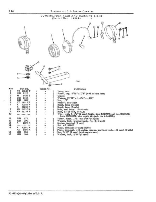 John Deere 1010 Crawlers Parts Catalog Manual John Deere 1010 Crawlers Parts Catalog Manual - Image 2