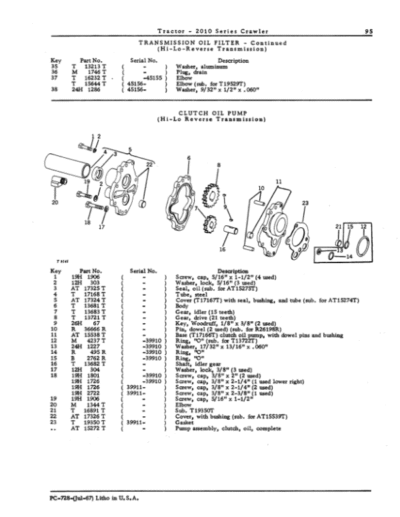 John Deere 2010 Crawlers Parts Catalog Manual - Image 3