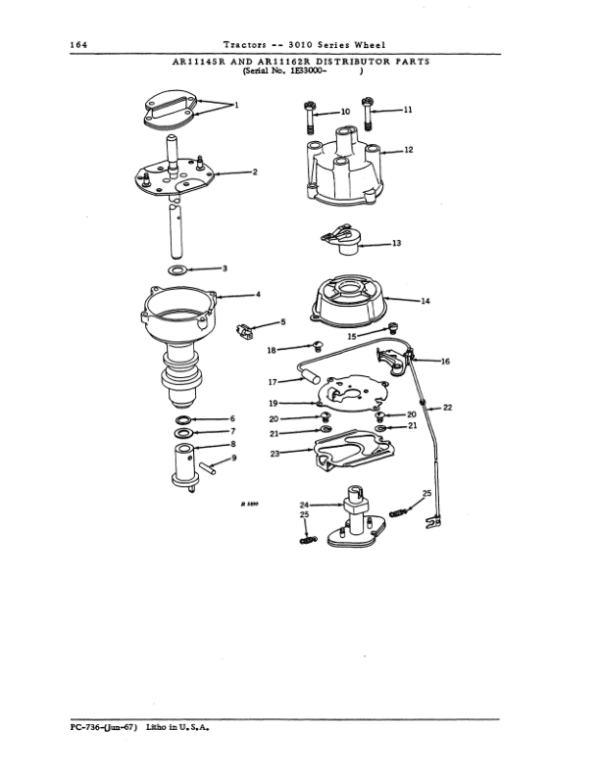 John Deere 3010 Tractors Parts Catalog Manual John Deere 3010 Tractors Parts Catalog Manual - Image 4
