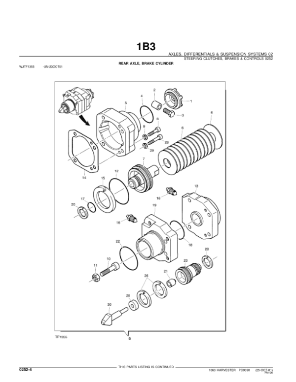 John Deere 1063 Harvester Parts Catalog Manual John Deere 1063 Harvester Parts Catalog Manual - Image 3