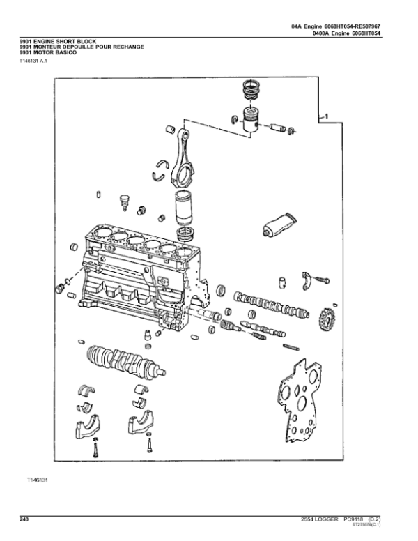 John Deere 2554 Loggers Parts Catalog Manual John Deere 2554 Loggers Parts Catalog Manual - Image 3