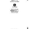 John Deere 2.4L, 4024TF281 Engines Parts Catalog Manual