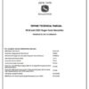 John Deere 3520 and 3522 Sugar Cane Service Repair Technical Manual