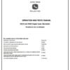 John Deere 3520 3522 Wheel Sugar Cane Diagnostic Service Manual