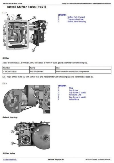 John Deere S660STS S670STS S680STS Combines Repair Manual - Image 2