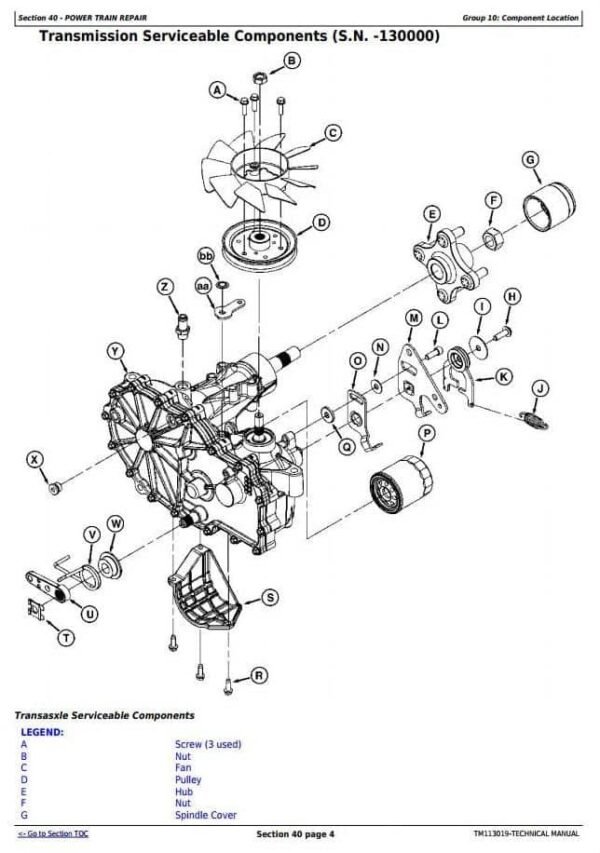 TM113019-3.jpg John Deere Z425, Z465 EZtrak Residential Mower -TM113019