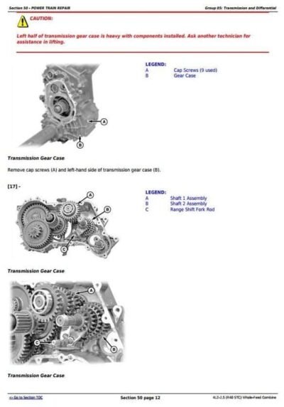 John Deere 4LZ-2.5 Combine Diagnostic Repair Technical Manual - Image 3