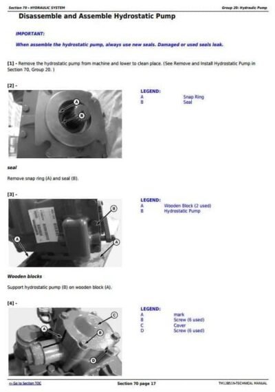 John Deere C230 4LZ-11 4LZ-11A Combines Diagnostic Repair Manual - Image 3