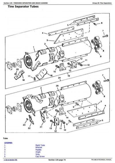 John Deere C230 4LZ-11 4LZ-11A Combines Diagnostic Repair Manual - Image 2