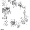 John Deere X590 Tractor Service Repair Manual