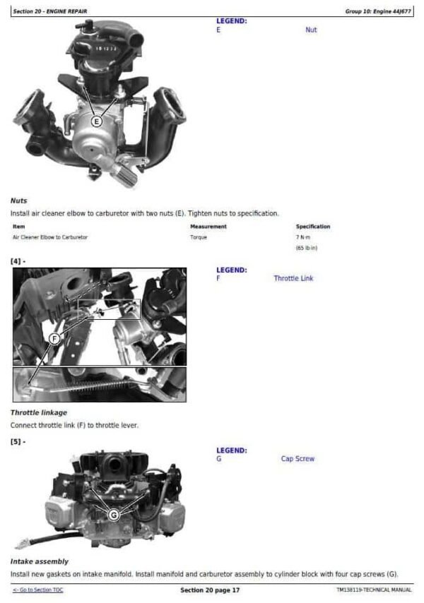 TM138119-2.jpg John Deere X390 X394 Lawn Repair Service Manual