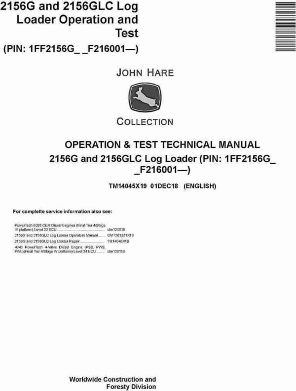 TM14045X19-1.jpg John Deere 2156G, 2156GLC Operation Test Manual