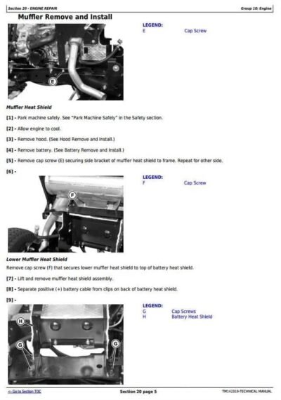 John Deere X710 X730 X739 Technical Service Manual - Image 4