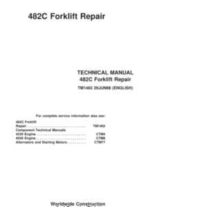 john deere 1450 1550 1450cws 1550cws combines repair manual