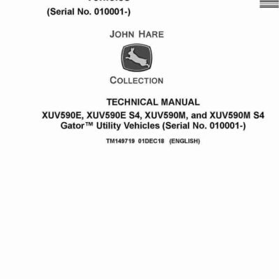 John Deere XUV590E Gator Service Repair Manual