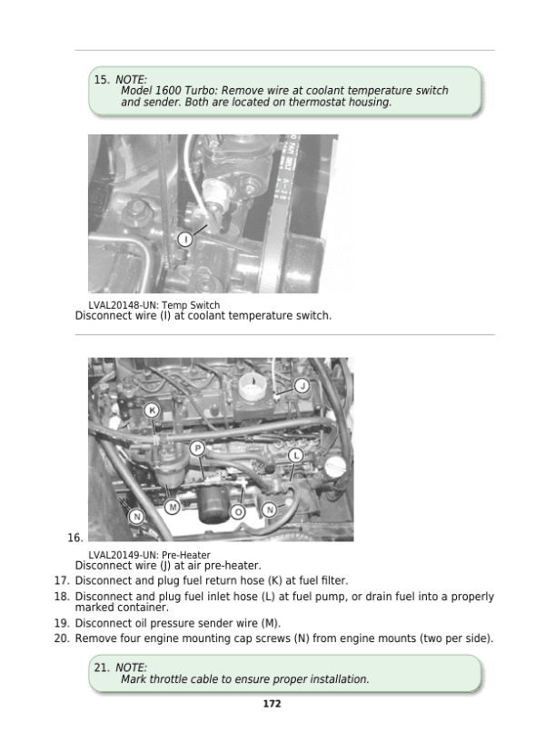 John Deere 1600, 1620 Series II Turbo Mower Repair Technical Manual John Deere 1600, 1620 Series II Turbo Mower Repair Technical Manual - Image 3