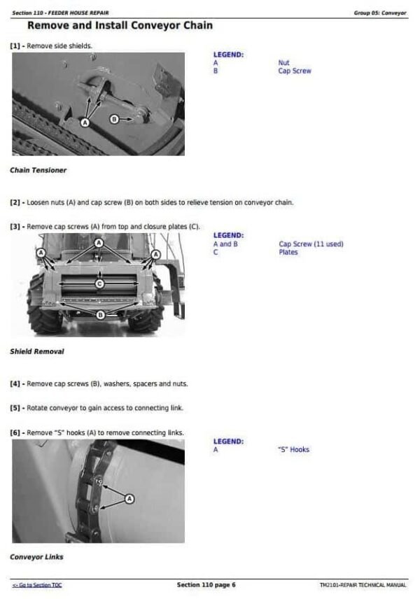 TM2101-4.jpg John Deere 9650STS Combines Service Repair Manual