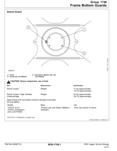 John Deere 3554 Logger Repair Technical Manual - Image 4