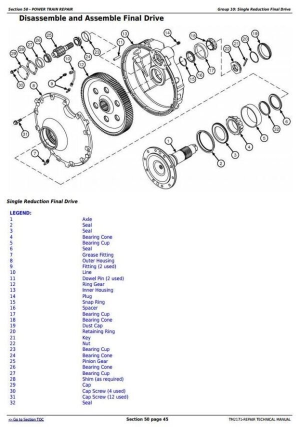 TM2171-4.jpg John Deere 9660 CTS Combine Service Repair Manual