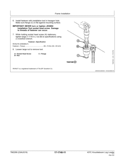 John Deere 473C Knuckleboom Log Loader Repair Technical Manual - Image 2