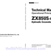 Hitachi ZX85US-6 Excavator Service Repair Manual