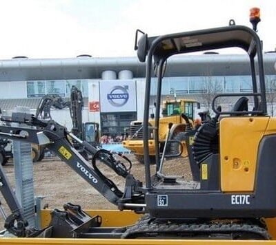 The Volvo Ec17c excavator service parts catalog manual